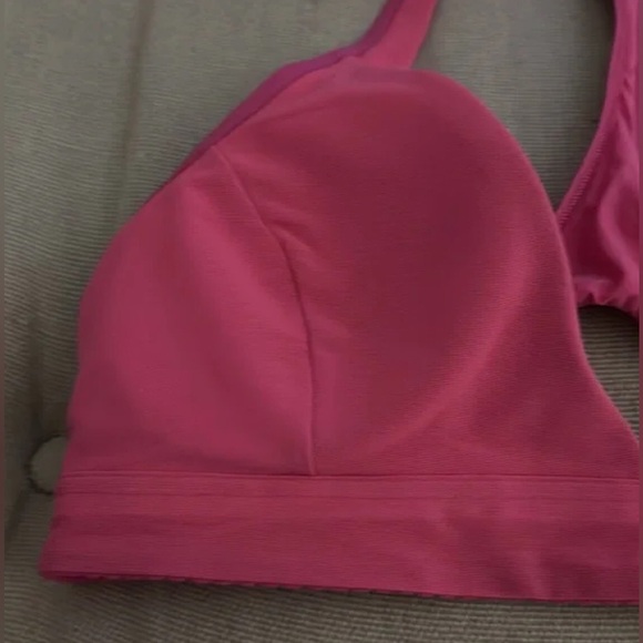 NWOT Rare Lululemon All Day Breeze Bra Pink - Picture 5 of 10